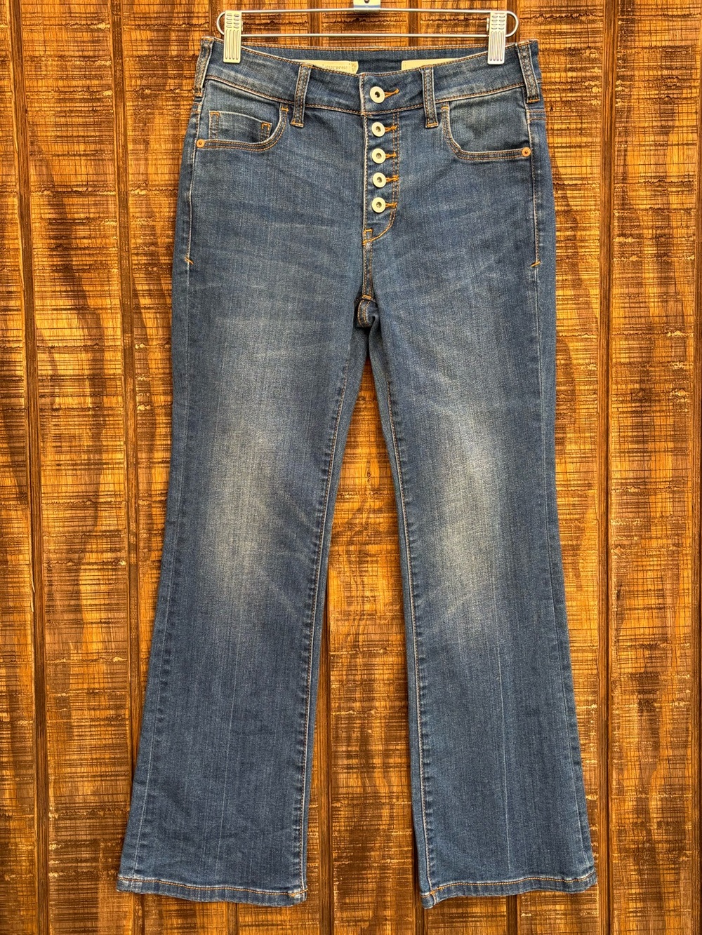 Anthropologie Pilcro & The Letterpress High Rise Flare Jeans